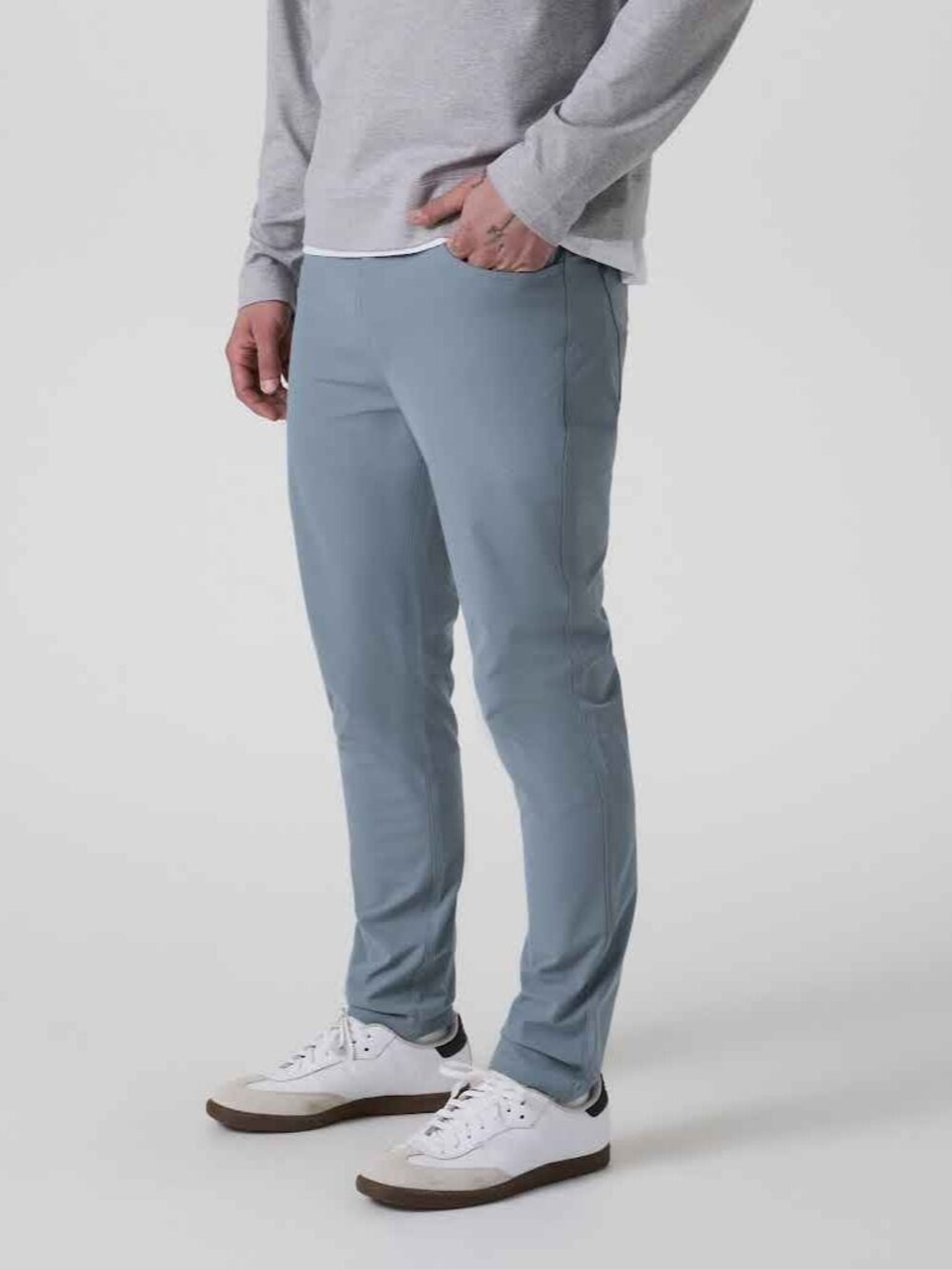 GENUINE VUORI META HEATHERED GRAY PANTS SLACKS SIZE 33